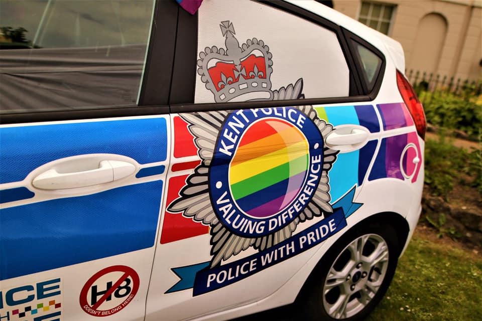 Pride Police Car