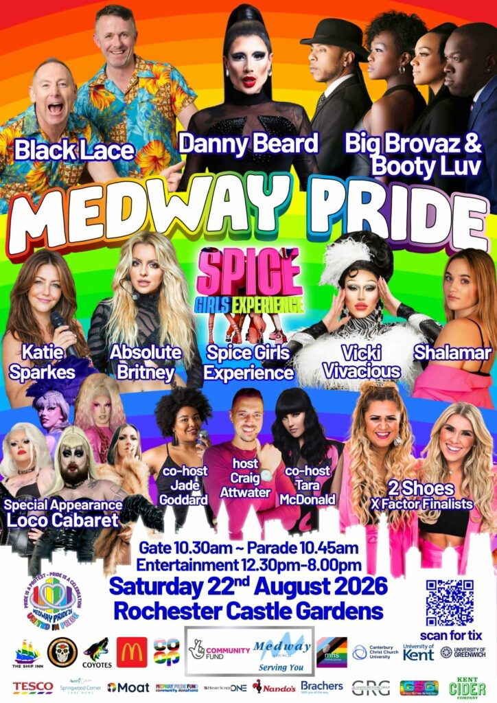 Poster of Medway Pride Acts