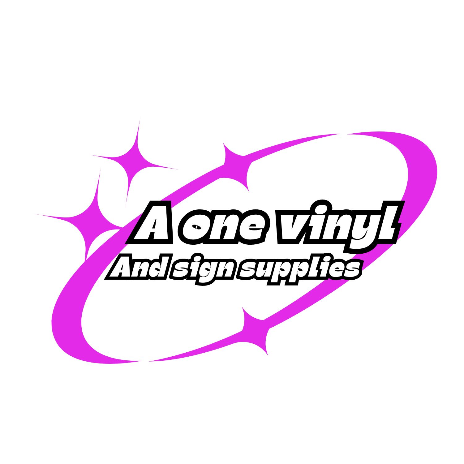 A one Vinyl logo

